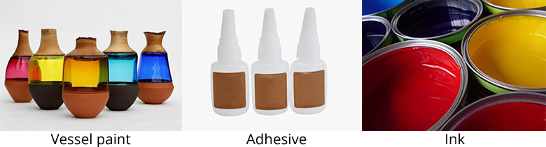 White powder VAH-N resin for vessel paint, ink and adhesive.