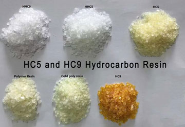 Comprendre la résine d'hydrocarbure : les résines HC5 et HC9 expliquées